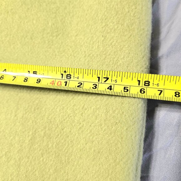 Ports 1961 Size 2 Womens Light Yellow Wool Skirt - Picture 7 of 7